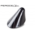 FIAT 500 Antenna Base Cover by Feroce - Carbon Fiber - EU Model